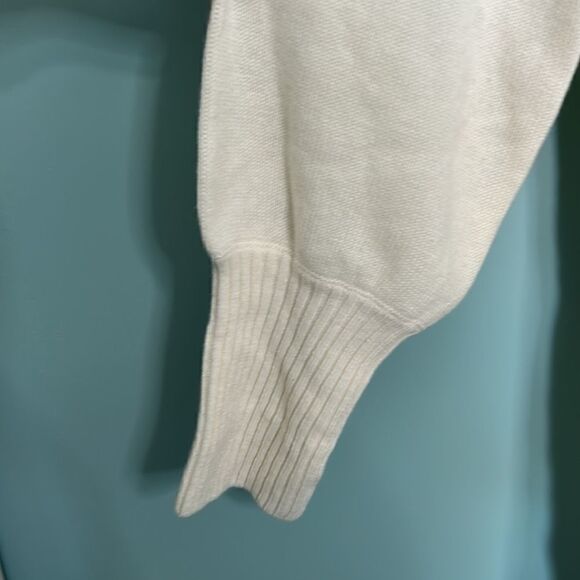 Hill House The Sylvie Sweater Dress - Cream Merino Wool NWT - Picture 4 of 11